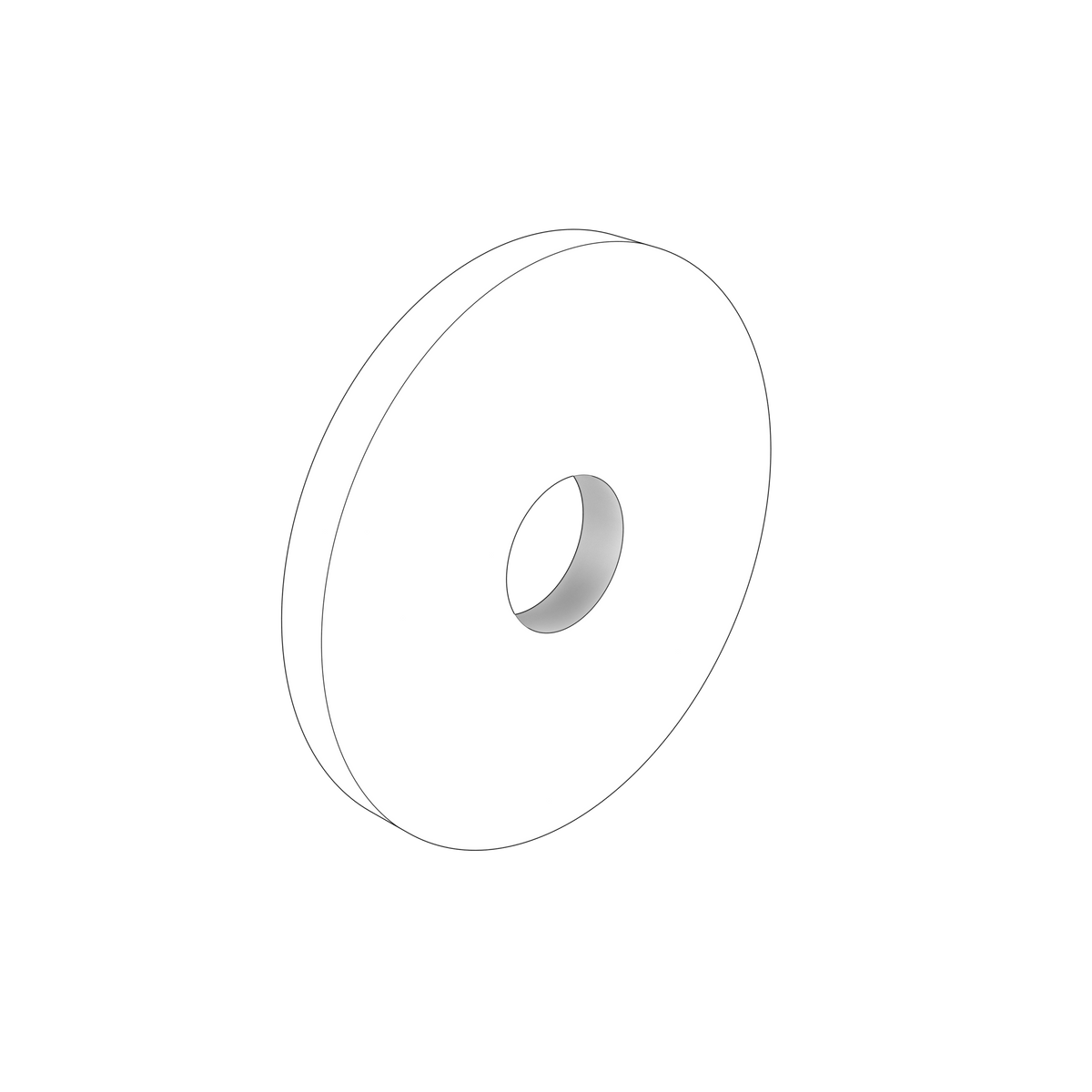 870258 Adjusting Washer | Genuine Volvo Penta Part