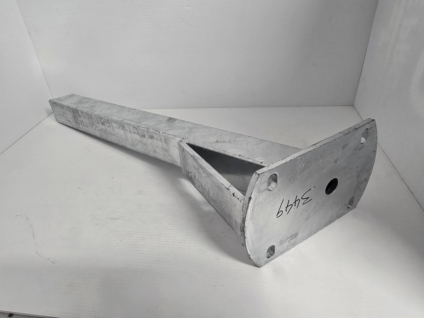3449 Dunbier Trailer Winch Post  64mm Sq, Suits 100mm DrawBar