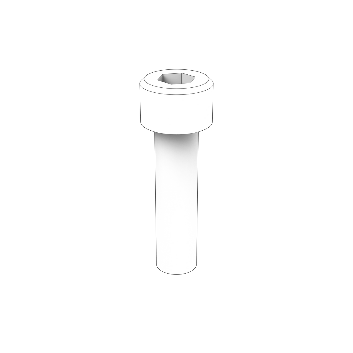 60111167 Hex Socket Screw | Genuine Volvo Penta Part - photo 2 of 2