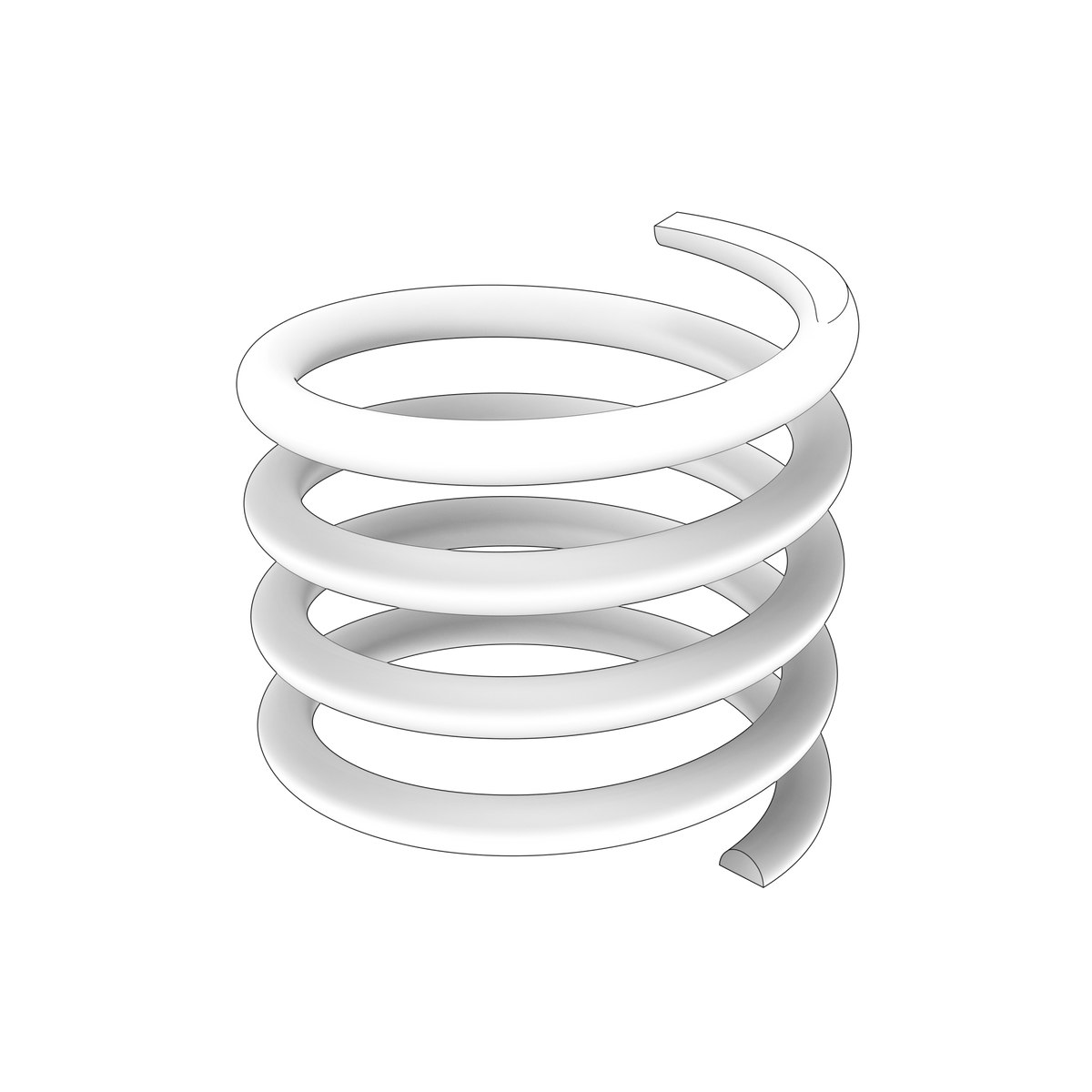 20581560 Compression Spring | Genuine Volvo Penta Part - photo 2 of 2