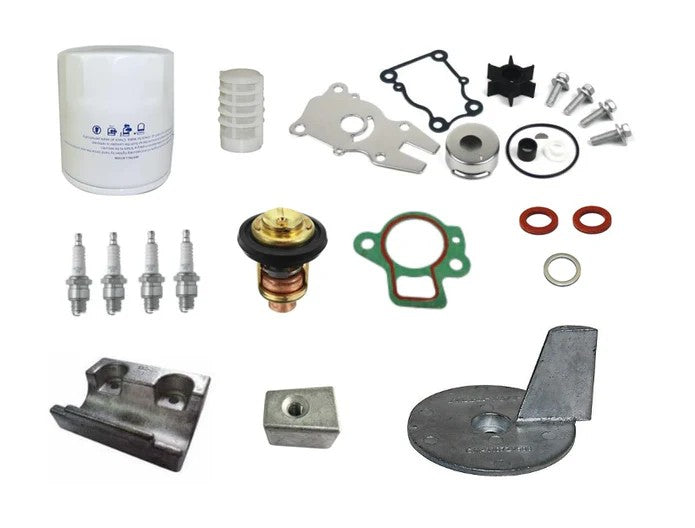 Aftermarket Johnson/Evinrude 9.9HP, 15HP 2-Stroke Service Kit | Sawley's Select Marine Parts