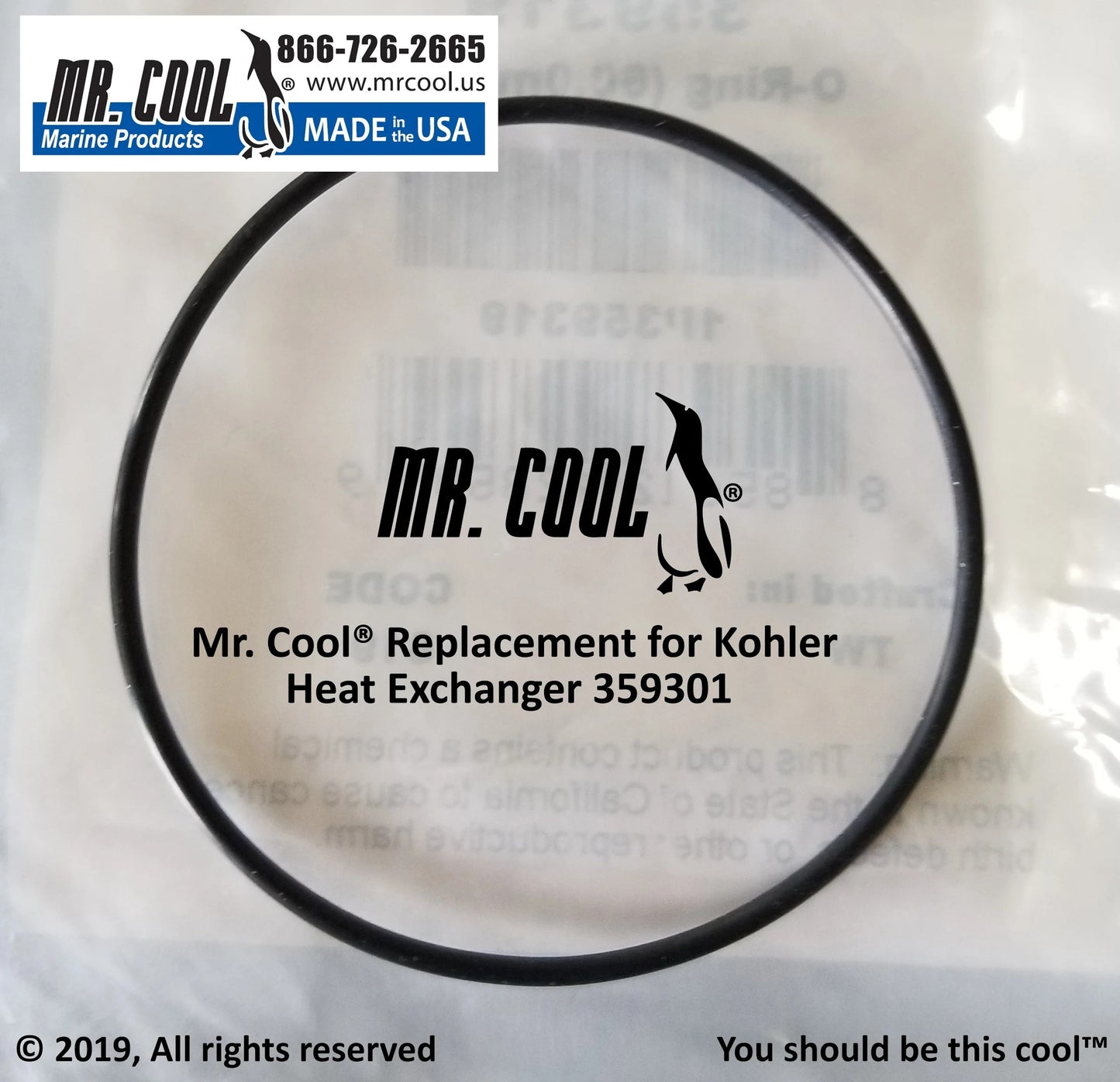 MRC359301 Aftermarket Kohler 4-7.3EF/ECD/EFCD Heat Exchanger | Sawley's Select Marine Parts