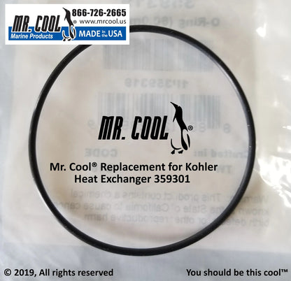 MRC359301 Aftermarket Kohler 4-7.3EF/ECD/EFCD Heat Exchanger | Sawley's Select Marine Parts