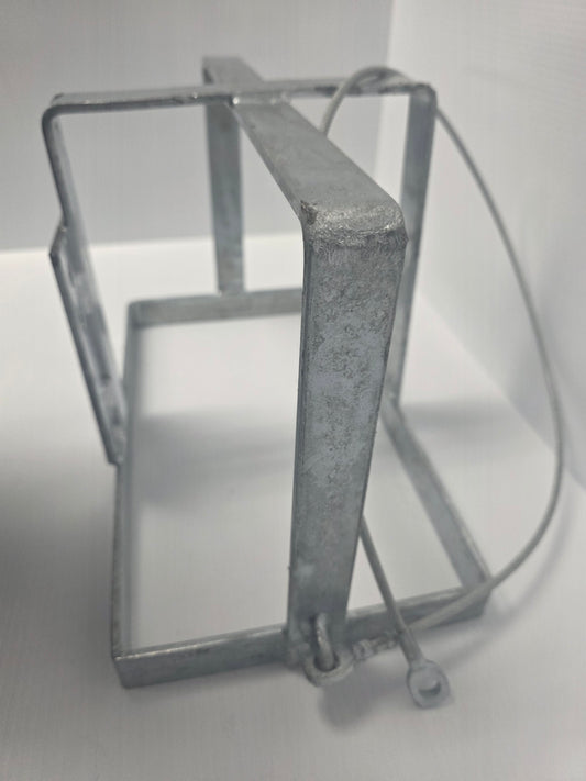 3920 Dunbier Jerry Can Holder With Mount Bracket Galvanized