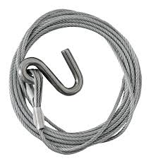 817401 Cable 4mm X 20' Winch & S Hook | Marine Trailer Part