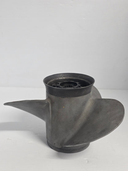 48-77344 48-77344A45 Mercury Black Max 13 1/4 x 17 Aluminium Propeller – RH 15 Spline | Genuine Used Part