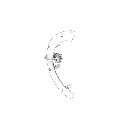 23114577 Half Clamp | Genuine Volvo Penta Part