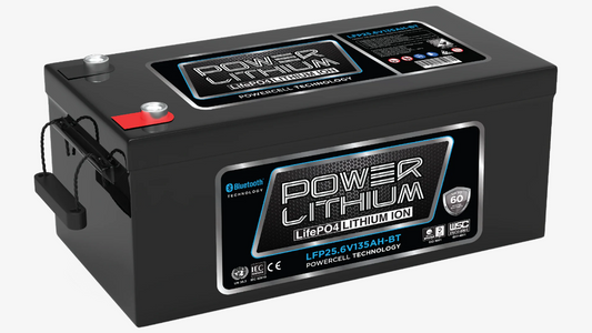 LFP24V135AH-BT Power Crank 135 AH Battery | 24V Lithium Deep Cycle