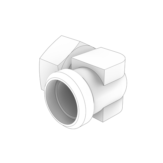 964017 Elbow Nipple | Genuine Volvo Penta Part
