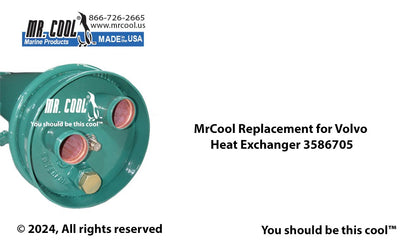 3586705 Aftermarket Volvo Penta Heat Exchanger | Sawley's Select Marine Parts