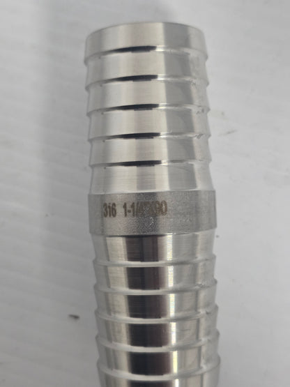 31SSP07-20 P7SS 1.1/4 316SS Hose Joiner | Marine Pump & Fitting