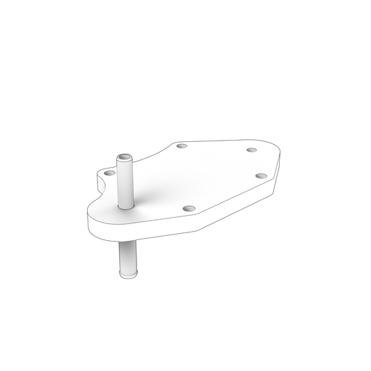23530214 Flange | Genuine Volvo Penta Part - photo 2 of 2