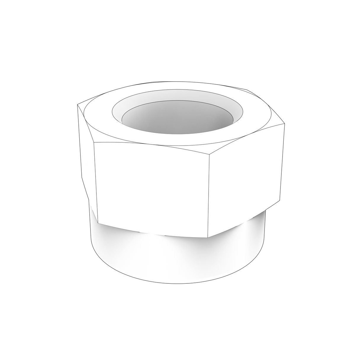 990978 Lock Nut | Genuine Volvo Penta Part