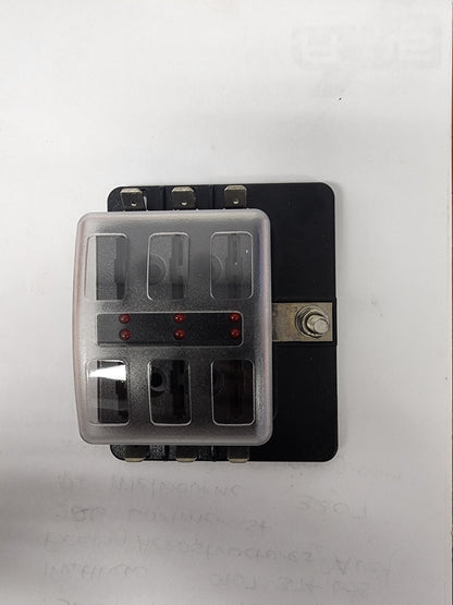 SZ2096 Powertech 6-Way Spade terminal Fuse Block