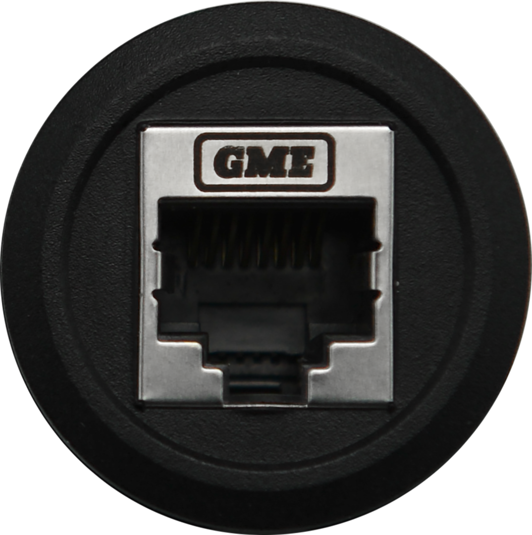 XRS-RJ45RND RJ45 Pass-Through Adaptor - Universal Round | Genuine GME Electronics