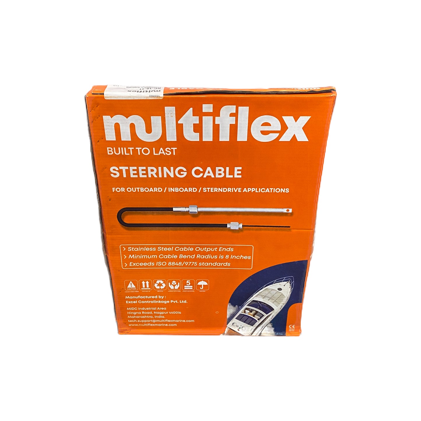 726517 Steering Cable 17ft | Marine Steering Part
