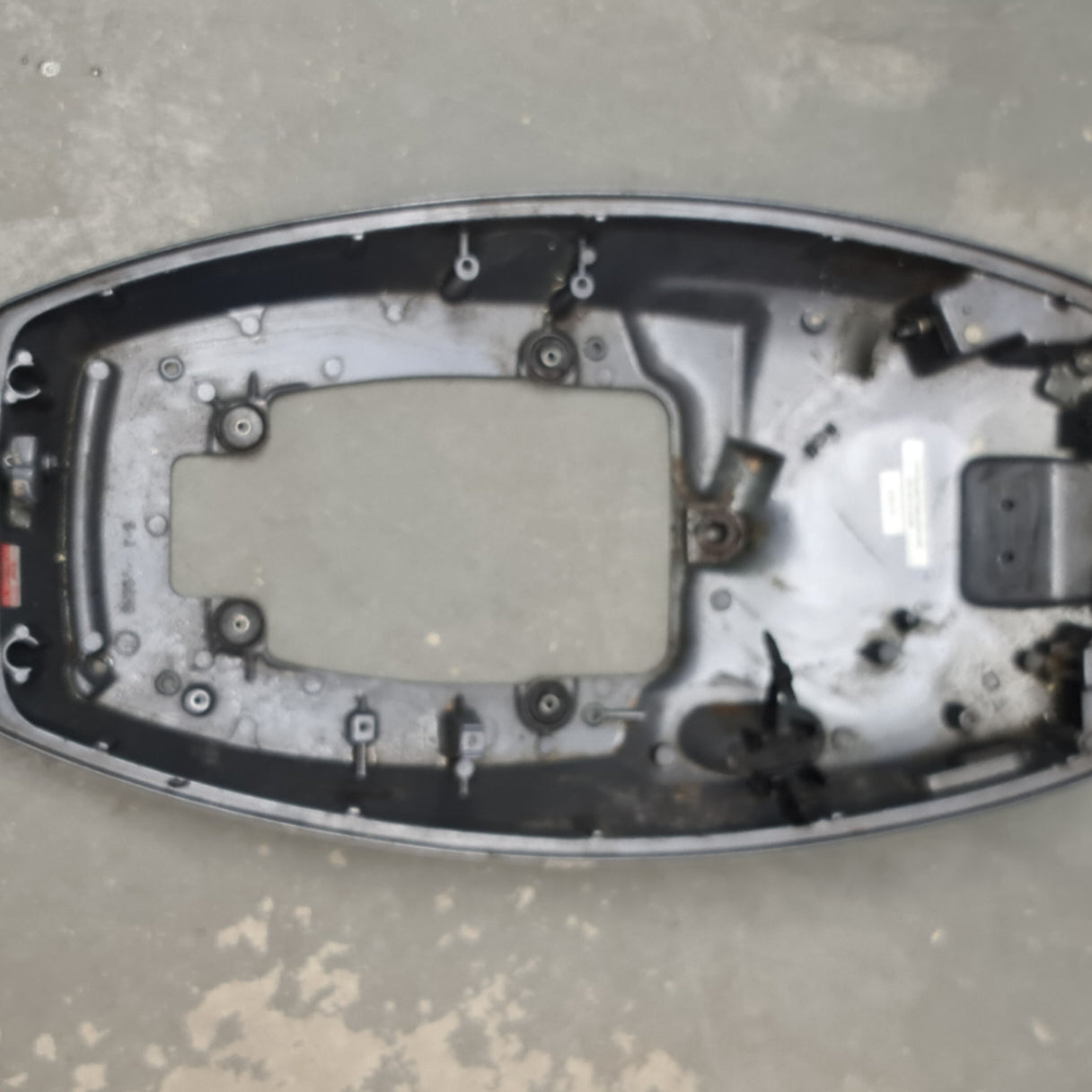 6H3-42711-25-8D Yamaha Bottom Cowling | Genuine Used Part