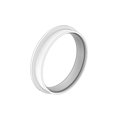 3840458 Exhaust Pipe Flange | Genuine Volvo Penta Part - photo 2 of 2