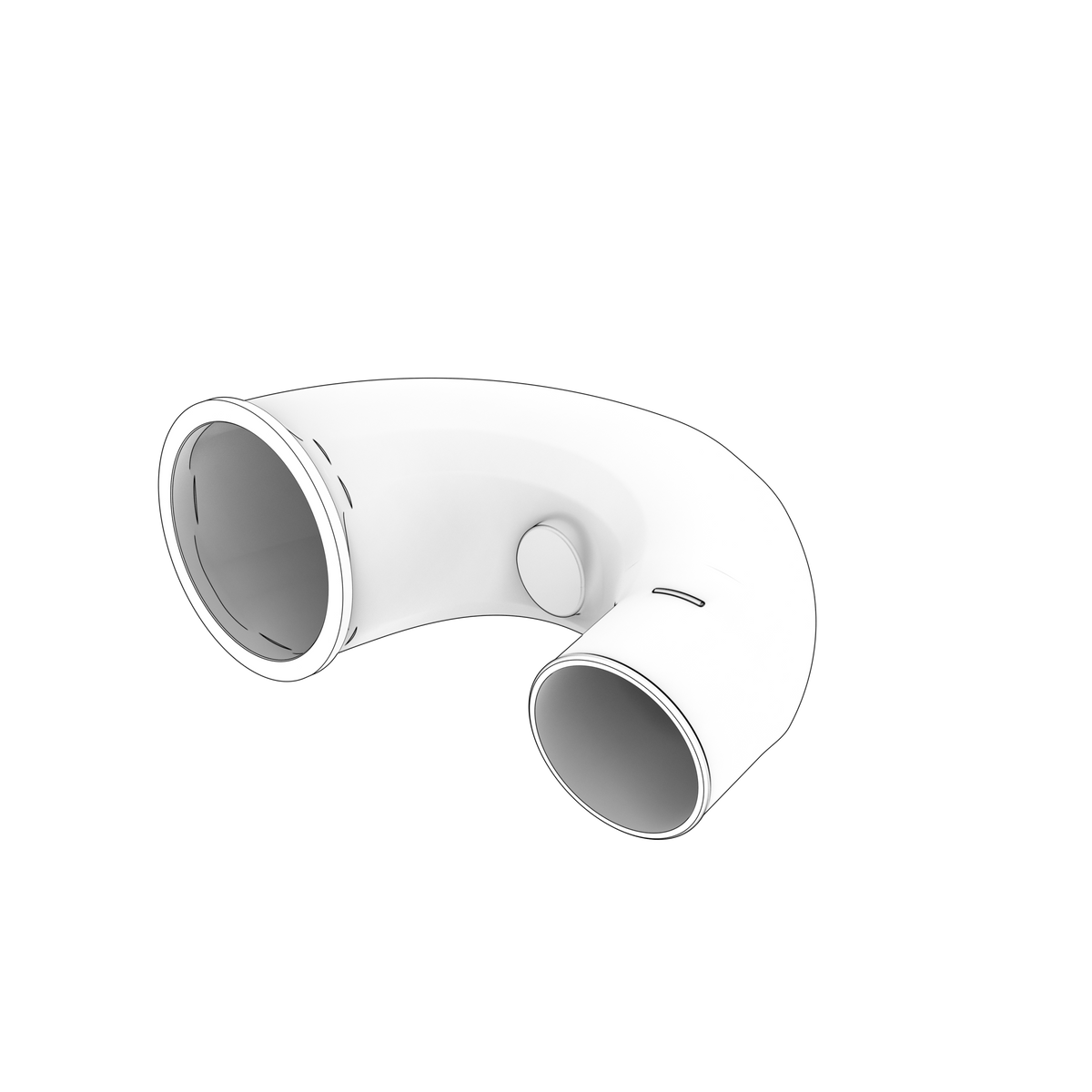 24430279 Exhaust Pipe | Genuine Volvo Penta Part