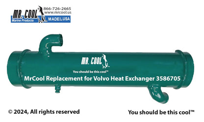 3586705 Aftermarket Volvo Penta Heat Exchanger | Sawley's Select Marine Parts