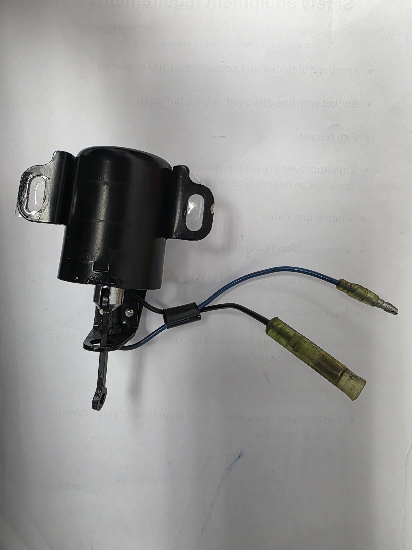 6N7-86110-00-00 Yamaha Solenoid 115HP | Genuine Used Part