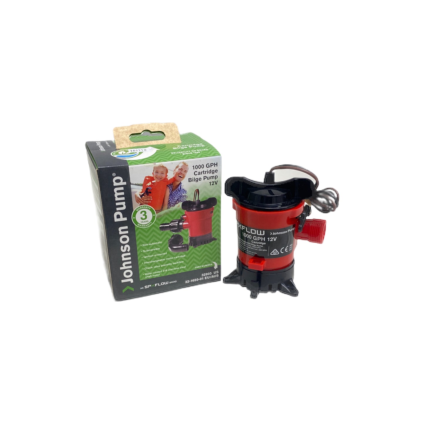 184110 L1000 GPH Bilge Pump. | Marine Pump & Fitting