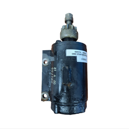 0391735 0586281 OMC Starter Motor | Genuine Used Part