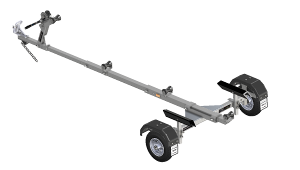 9001-HD Dunbier Traveller Portable Aluminum Trailer
