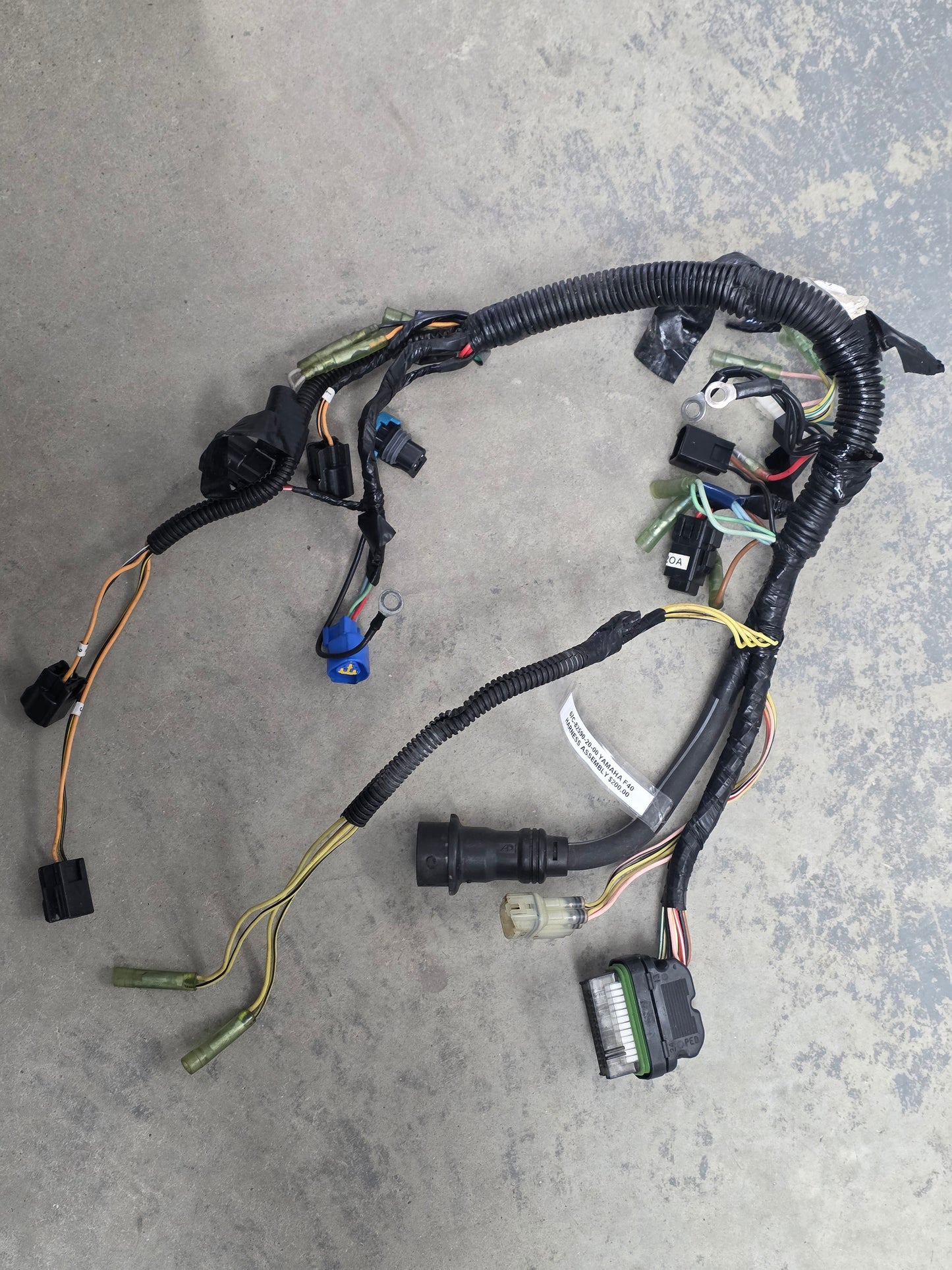 67C-82590-20-00 Yamaha F40 Harness Assembly | Genuine Used Part