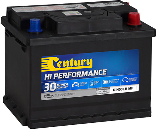 115132 Century DIN53LH MF Hi PERFORMANCE DIN Battery