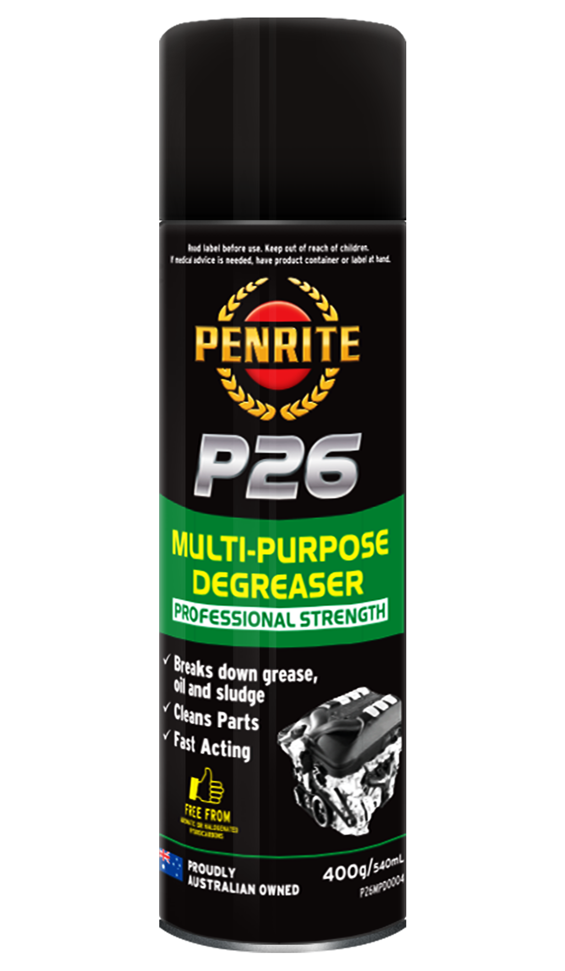 P26MPD0004 Penrite P26 Multi-Purpose Degreaser 400g | Genuine Penrite Lubricants