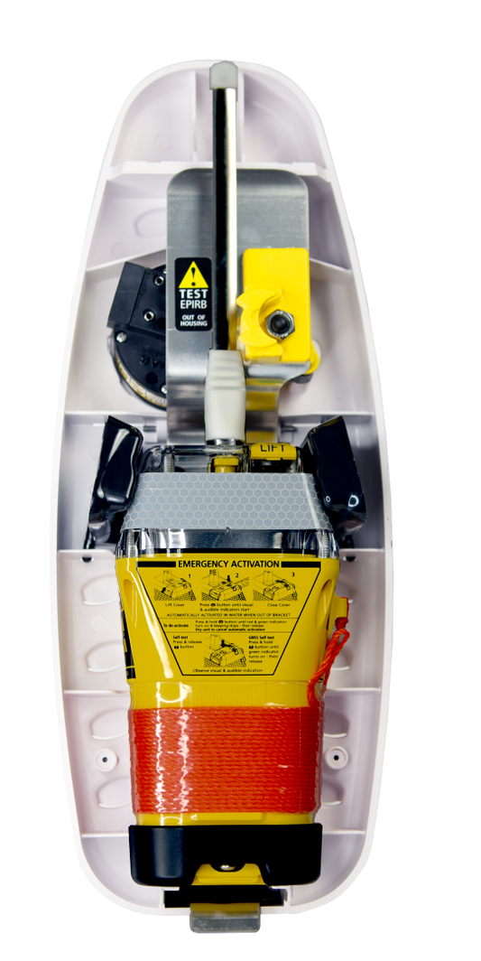 MT606FG EPIRB - 406MHz, GNSS, AIS, Manual Act/ Water Activation