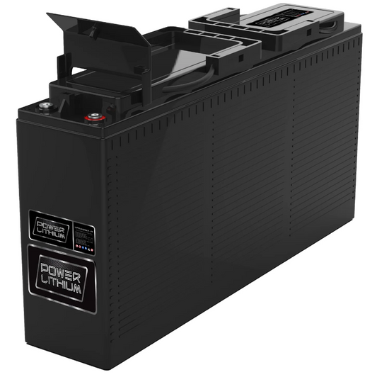LFP12.8V225AH-FT Power Crank 225 AH Battery | 12V Lithium Front Terminal Deep Cycle