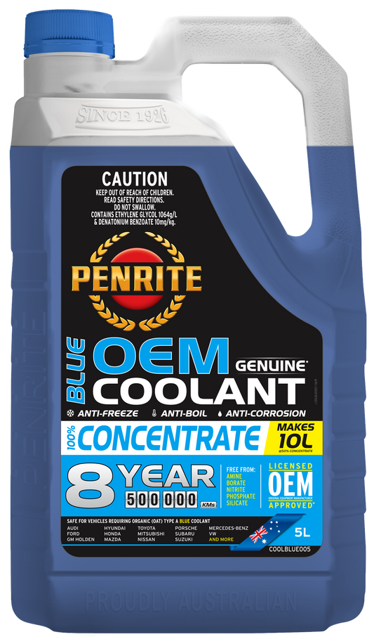 COOLBLUE005 Blue Coolant Concentrate 5L