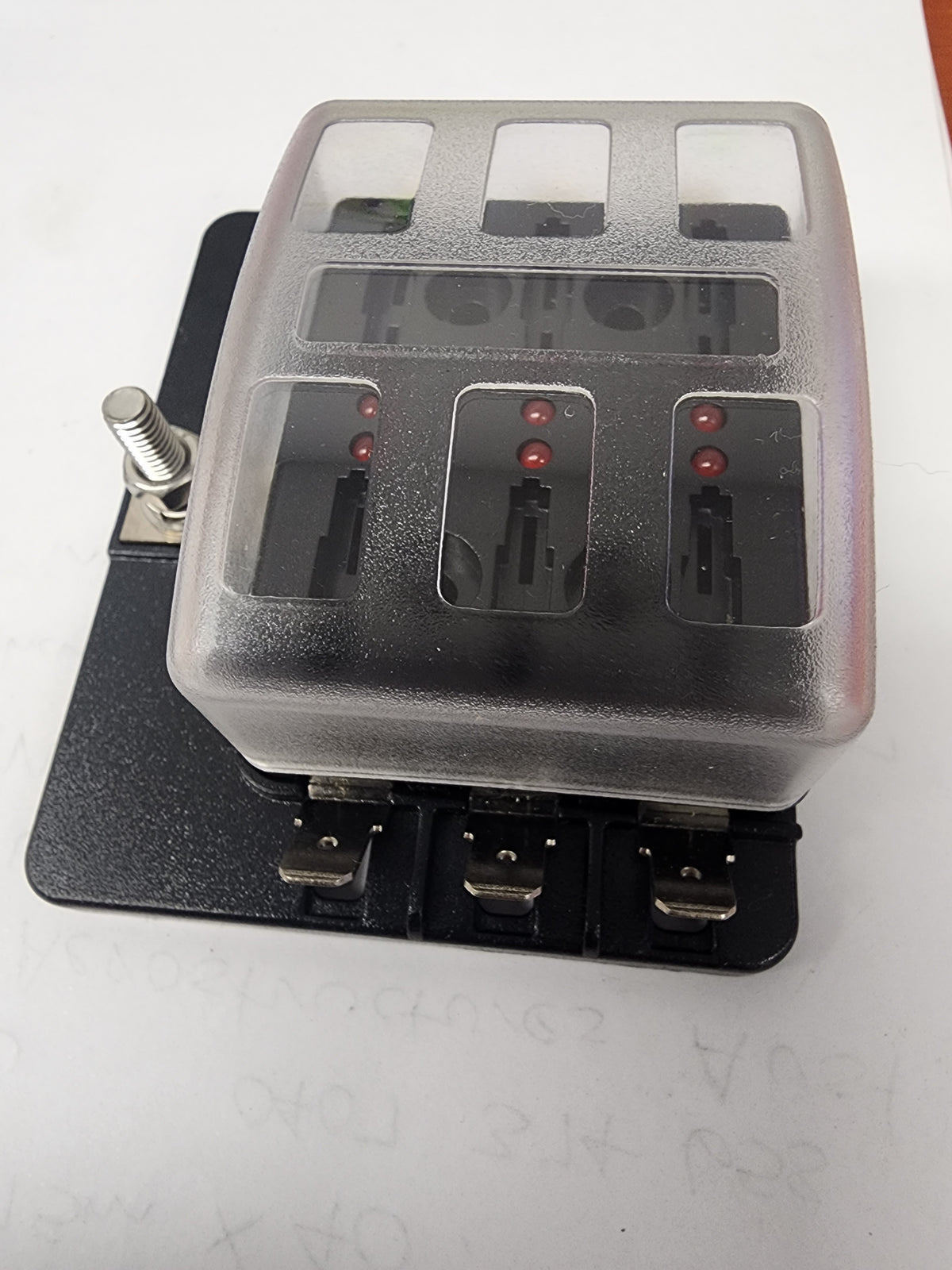 SZ2096 Powertech 6-Way Spade terminal Fuse Block | Marine Electrical Part - photo 3 of 3