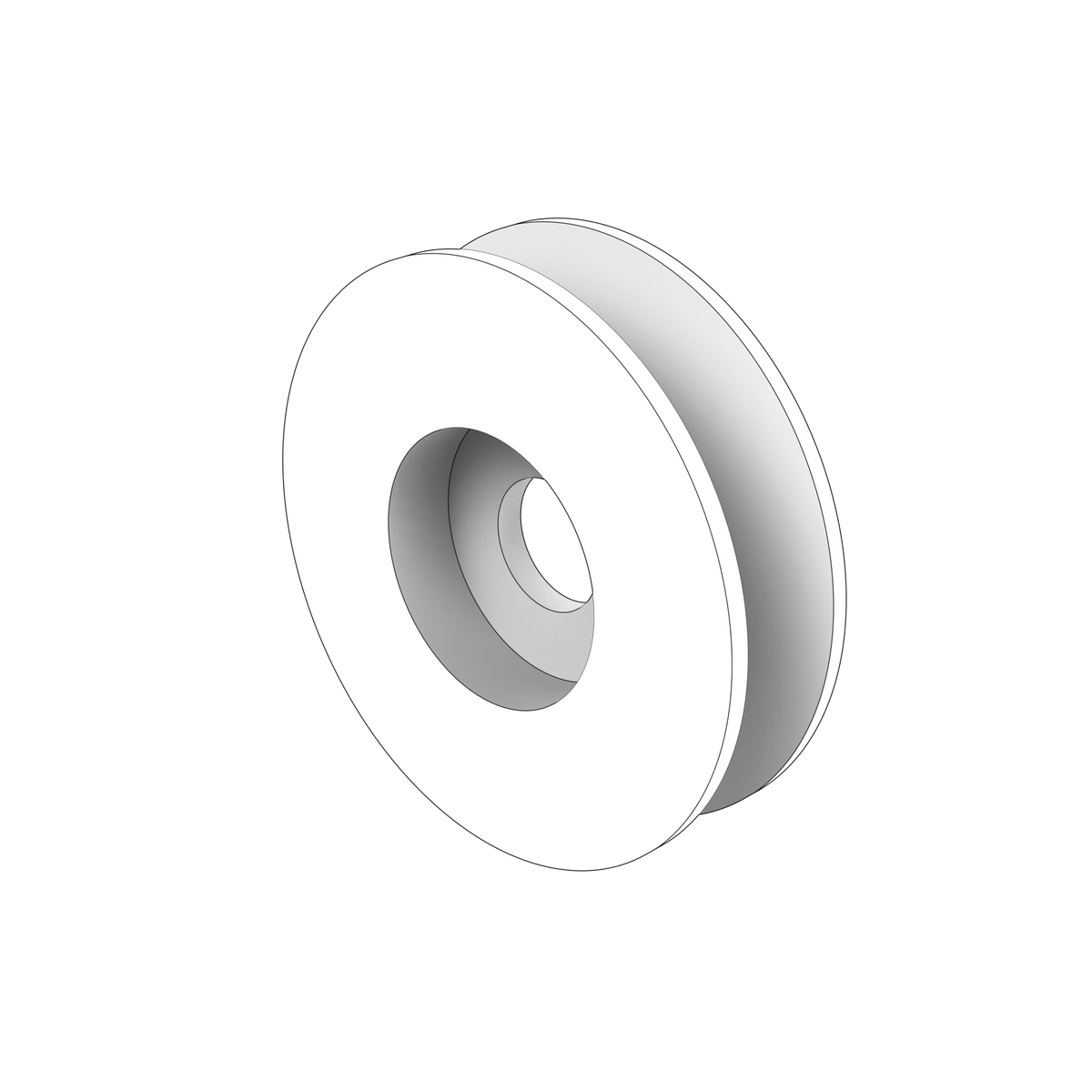 841813 Pulley | Genuine Volvo Penta Part - photo 2 of 2