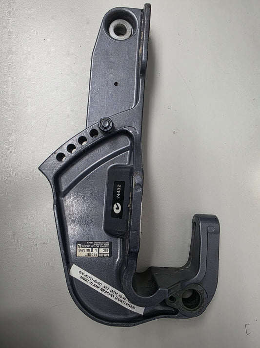 67C-43111-10-8D 67C-43111-10-4D Yamaha 40BET Clamp Bracket (Port) | Genuine Used Part