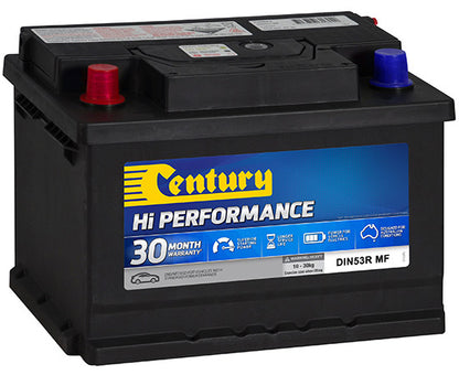 115133 Century DIN53R MF Hi PERFORMANCE DIN Battery