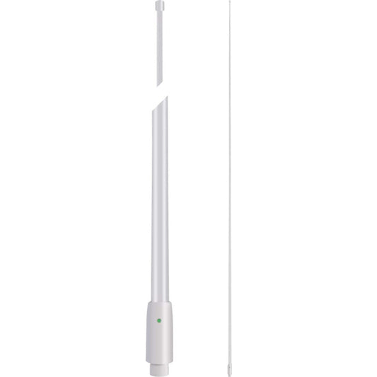 AW368V GME 2400mm Marine VHF Detachable Antenna Whip (White)