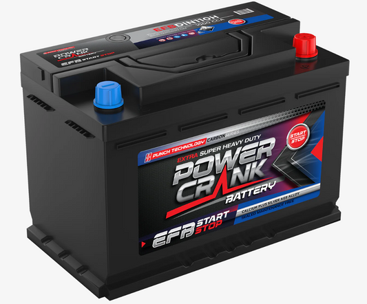 EFBDIN110H Power Crank 1000 CCA Battery | EFB Stop/Start Series
