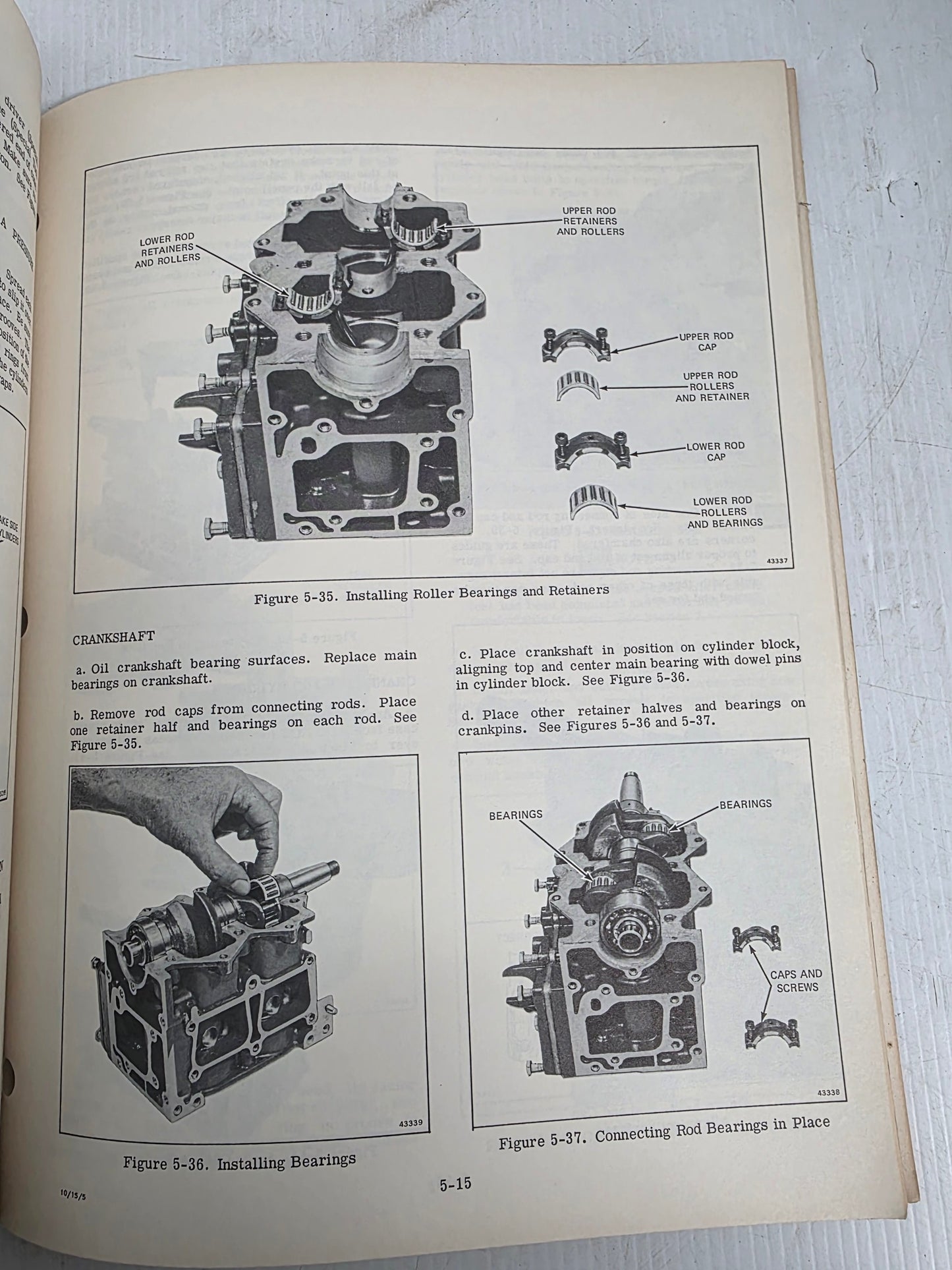 1975 Johnson 15HP Service Manual | Genuine Used Manual copy