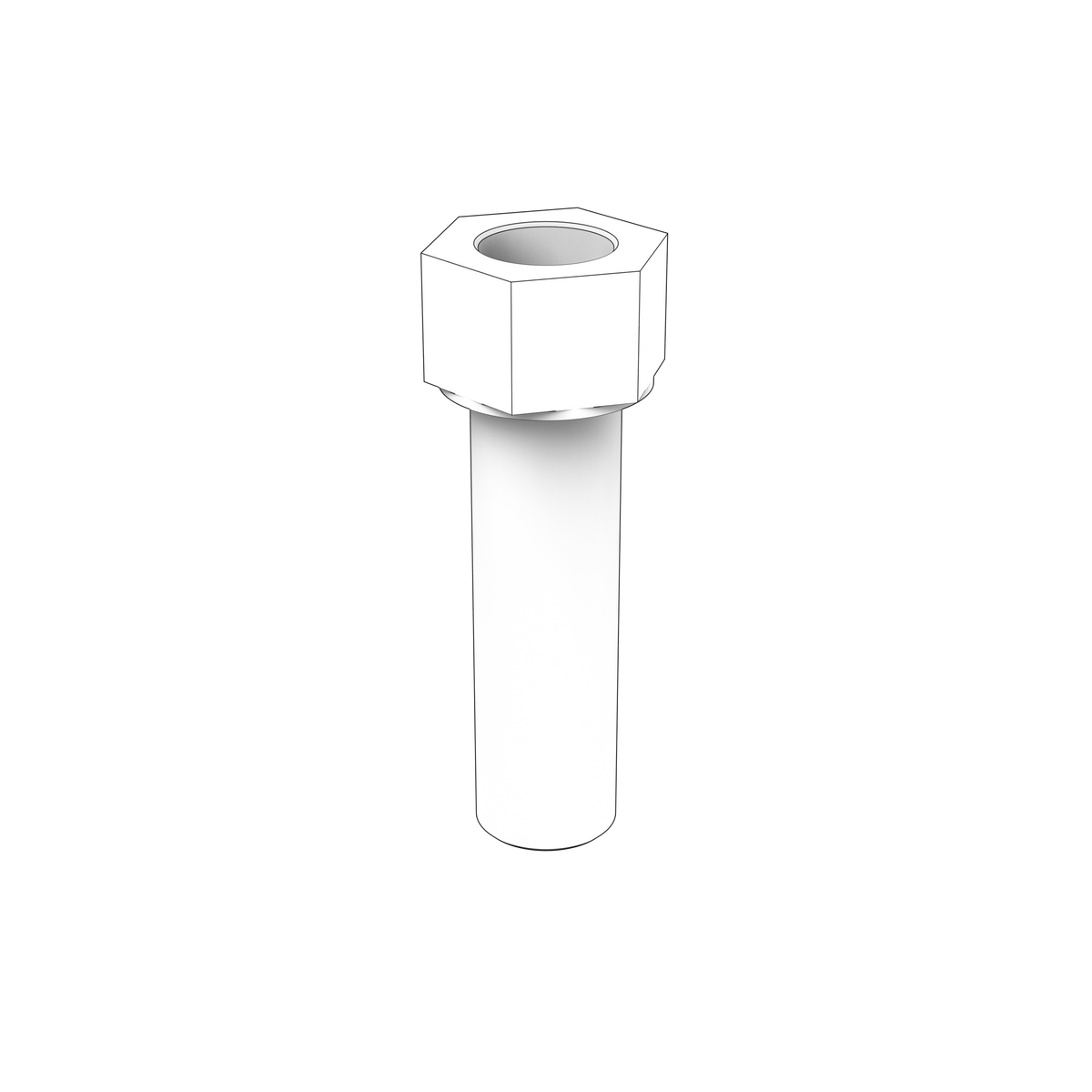 11423710 Reduction Nipple | Genuine Volvo Penta Part - photo 2 of 2