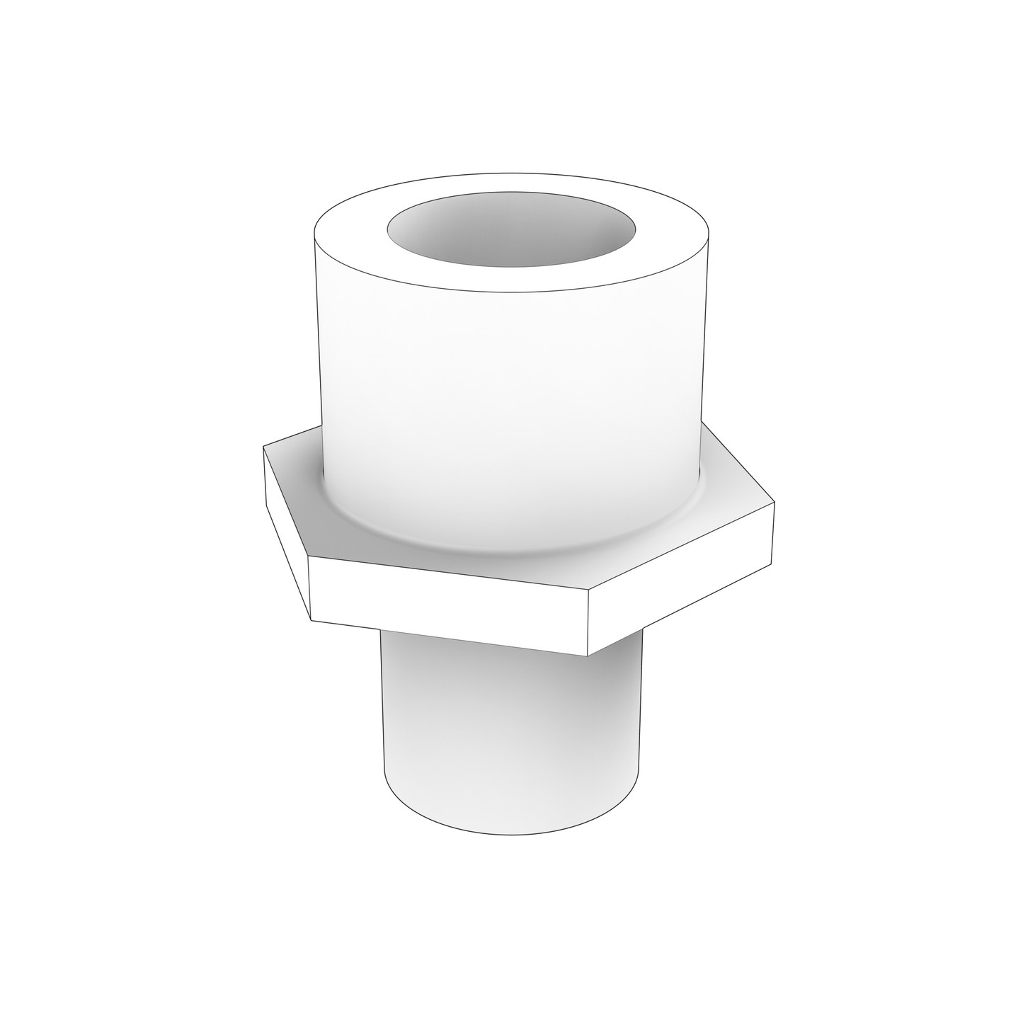 3835801, Nipple | Genuine Volvo Penta Part