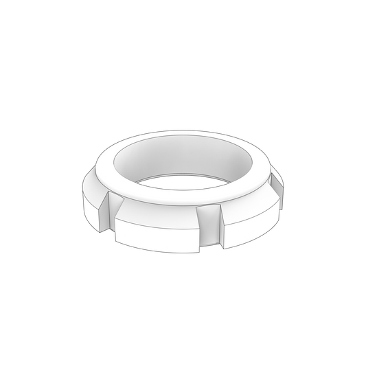 969072 Round Nut | Genuine Volvo Penta Part