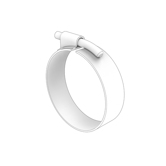 20743152 Exhaust Pipe Clamp | Genuine Volvo Penta Part