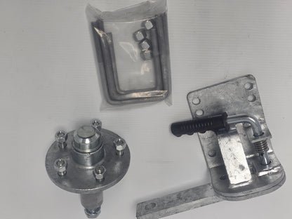 1517 Dunbier Beach launch Spare Wheel Mount (Ford SL Bearings)