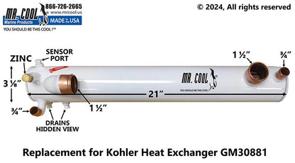 GM30881 / GM344928 Aftermarket Kohler Part | Sawley's Select Marine Parts