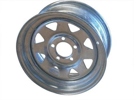A1810HTG Mackay 13 x 5.0 Steel Spoke Wheel HT Galvanised RIM ONLY NO TYRE | Marine Trailer Part