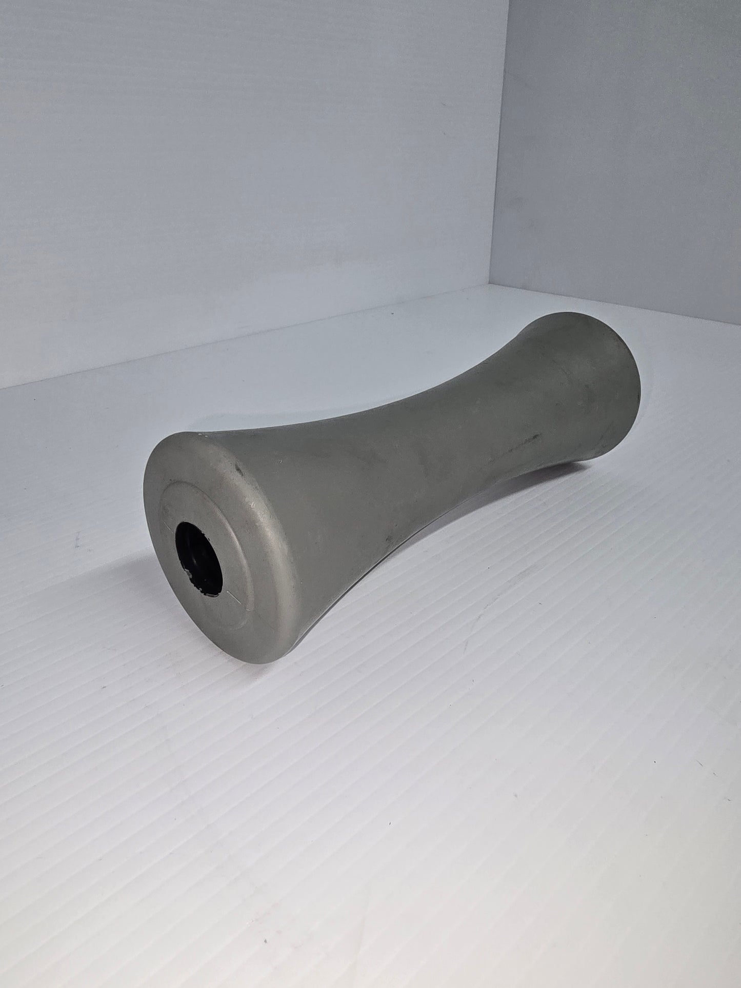 R2058 Mackay Rubber Dogbone Reel Keel Roller 8" Grey (with Insert) | Marine Trailer Part