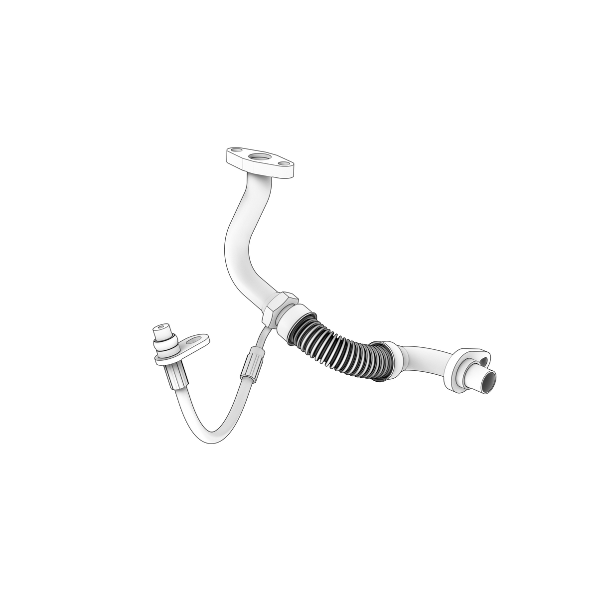23346928 Oil Return Pipe | Genuine Volvo Penta Part - photo 2 of 2